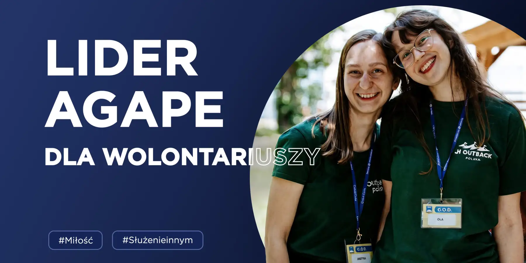 LIDER AGAPE DLA WOLONTARIUSZY