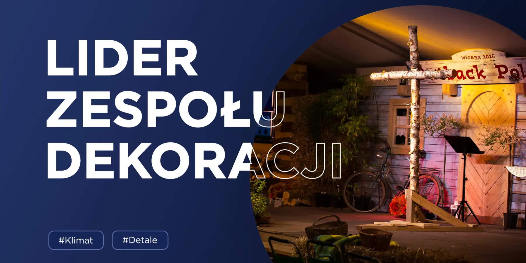 LIDER ZESPOŁU DEKORACJI